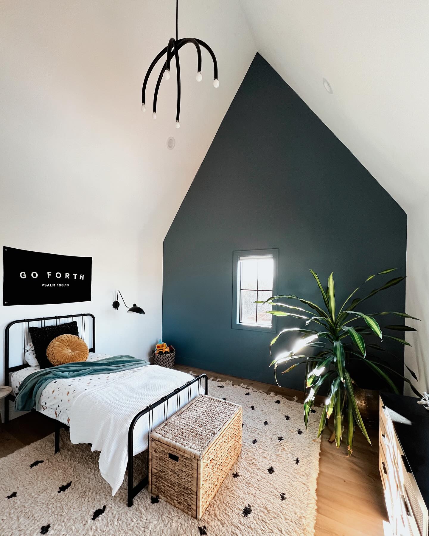Bedroom pendant lighting